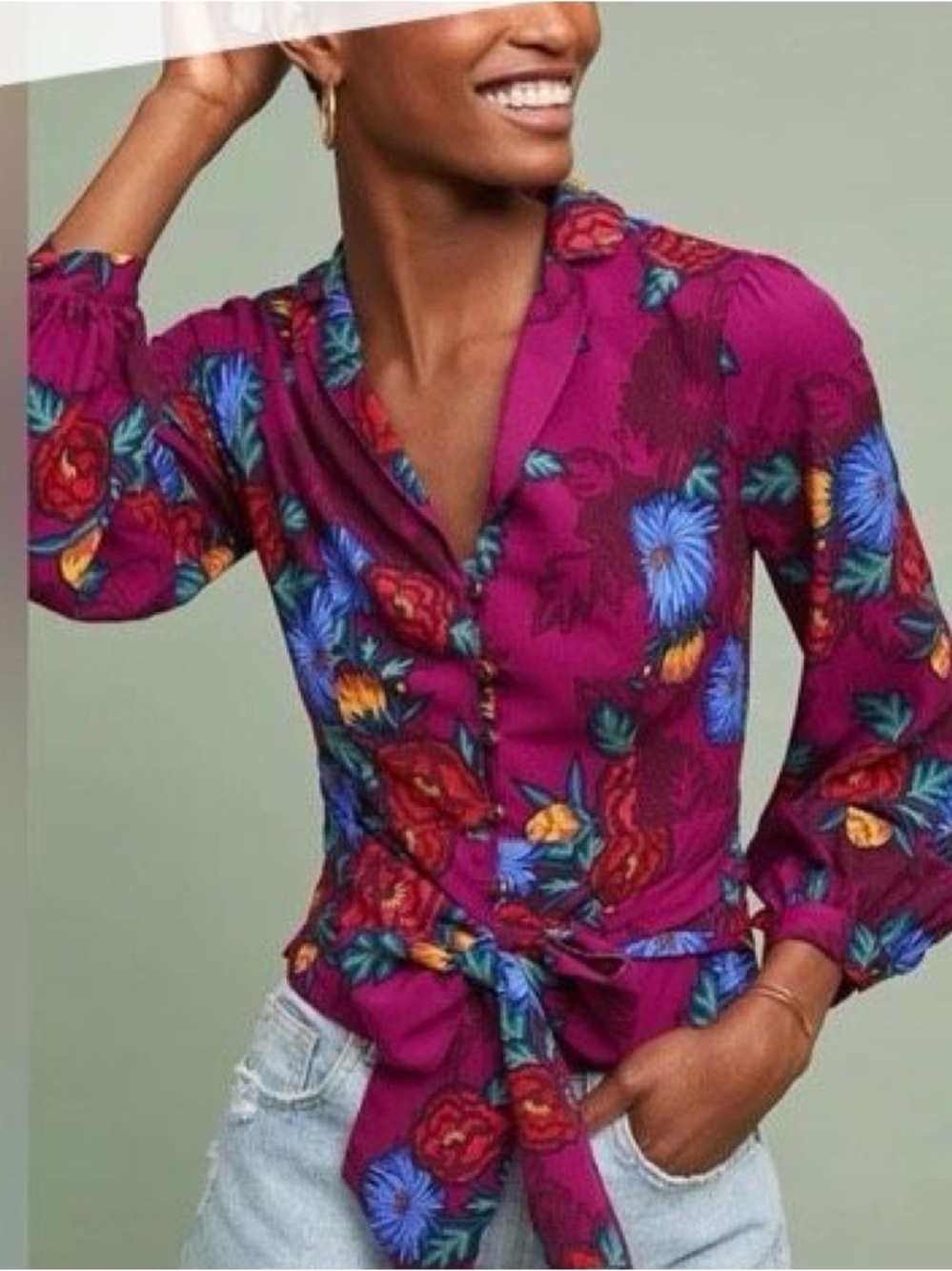 Anthropologie blouse